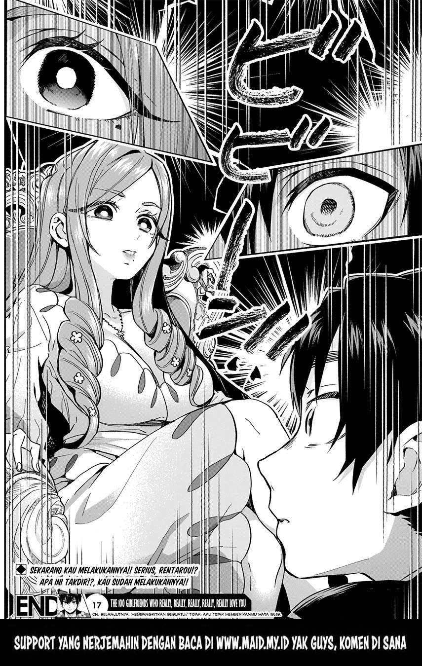 Kimi no Koto ga Dai Dai Dai Dai Daisuki na 100-ri no Kanojo chapter 17